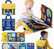 Busy Book – Montessori Dressing & Buttoning Activity Board — 15