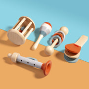 Baby Wooden Rattle – Montessori Early Learning Toy — 7