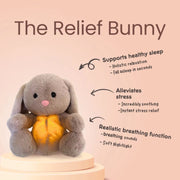 Breathing Soothing Plush Toy – Calming Sensory Comfort Bunny for Babies — 9