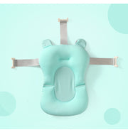 Foldable Baby Bath Support Seat – Soft Anti-Slip Bath Cushion — 8