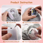 Breathing Soothing Plush Toy – Calming Sensory Comfort Bunny for Babies — 6